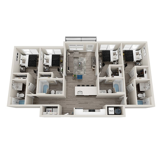 The Levy Rendering
