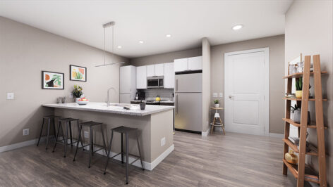 Kitchen Rendering of the Legacy at The Standard