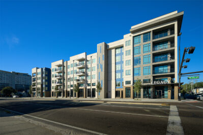 Student housing building exterior