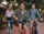 Group of young adults riding bikes