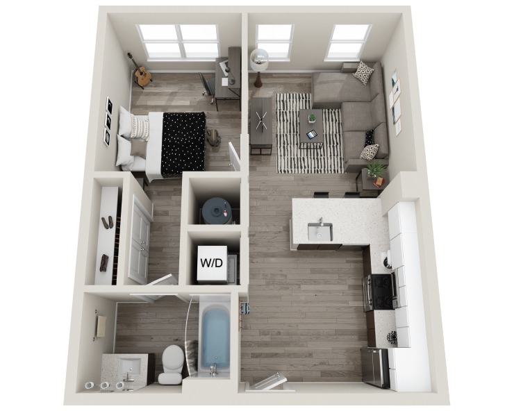 The Augustine - A1 Floor plan
