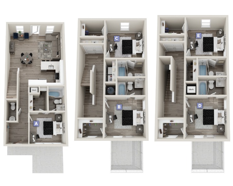 The Baldwin Floor plan