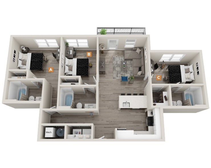 The Cove - C1 Floor plan