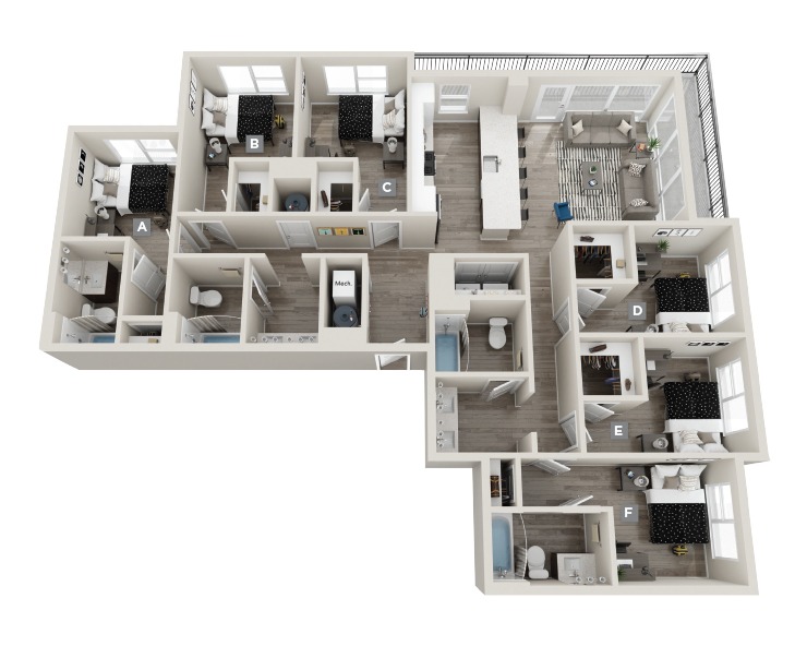 The Hawthorne Floor plan