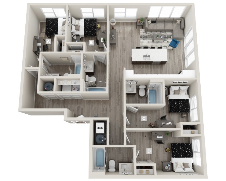 The Ledwith Floor plan