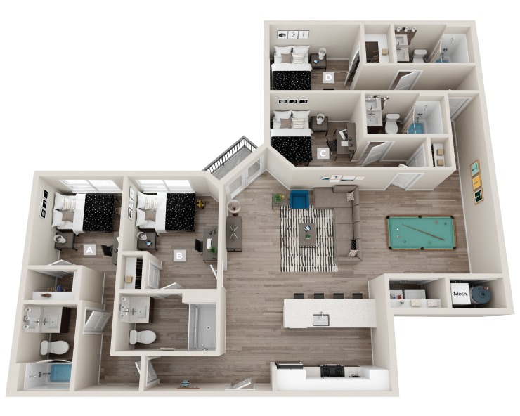 The Legacy Floor plan